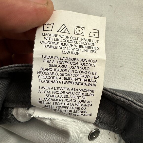 Lee Workwear Carpenter Shorts Mens Size 33 Painters Grey Durable Cotton Blend - Picture 7 of 7